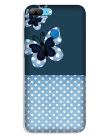 White dots Butterfly Case for Honor 9 Lite