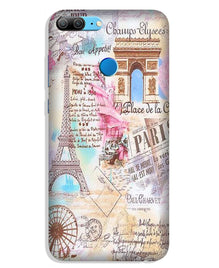 Paris Eiftel Tower Case for Honor 9 Lite