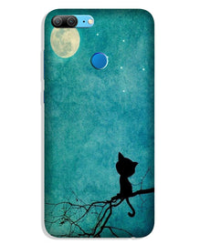 Moon cat Case for Honor 9 Lite