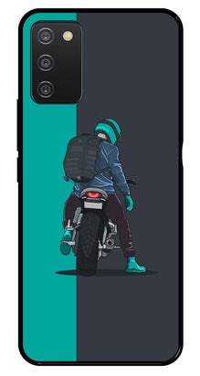 Bike Lover Metal Mobile Case for Samsung Galaxy A03s