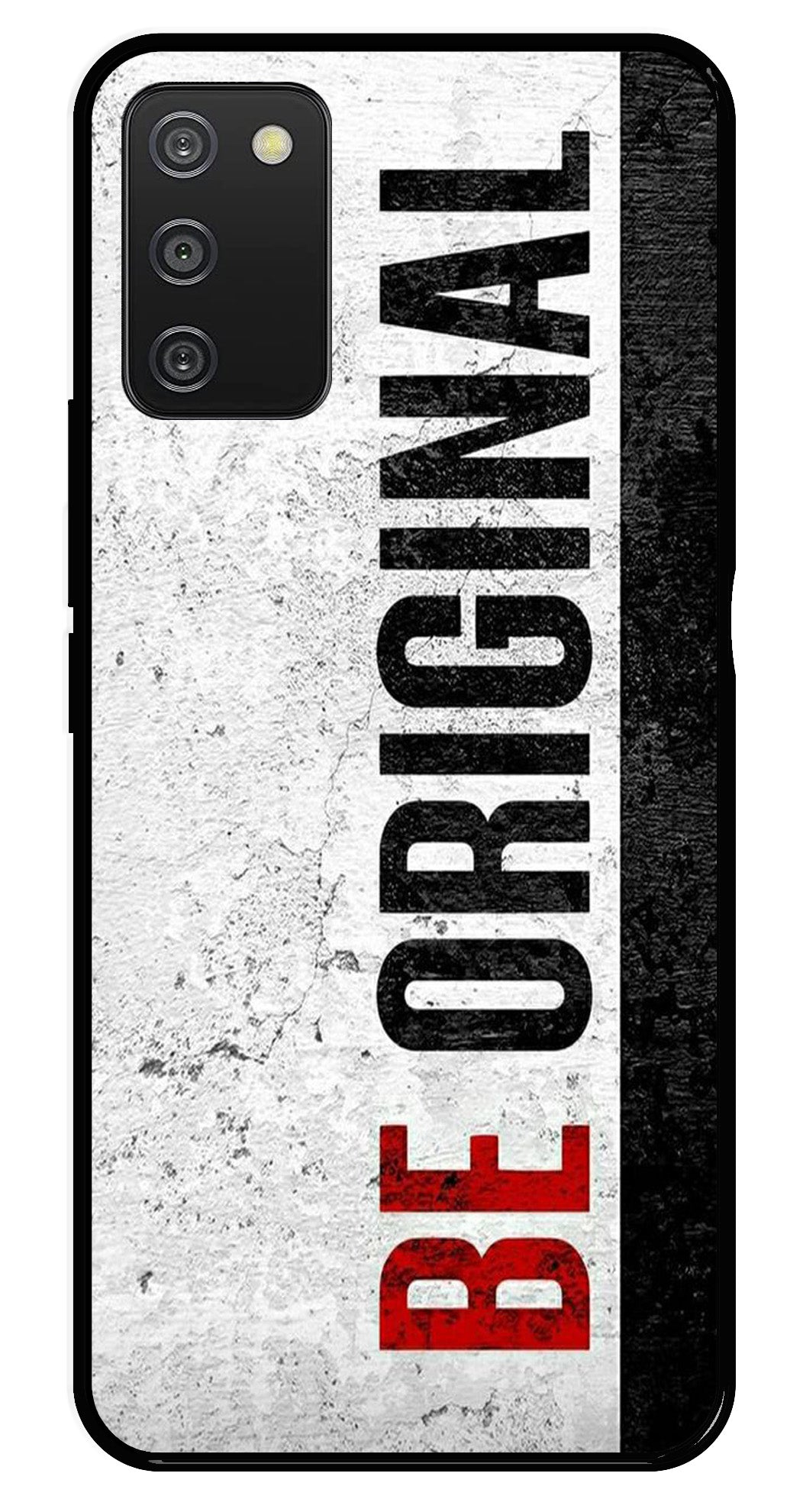 Be Original Metal Mobile Case for Samsung Galaxy A03s   (Design No -38)