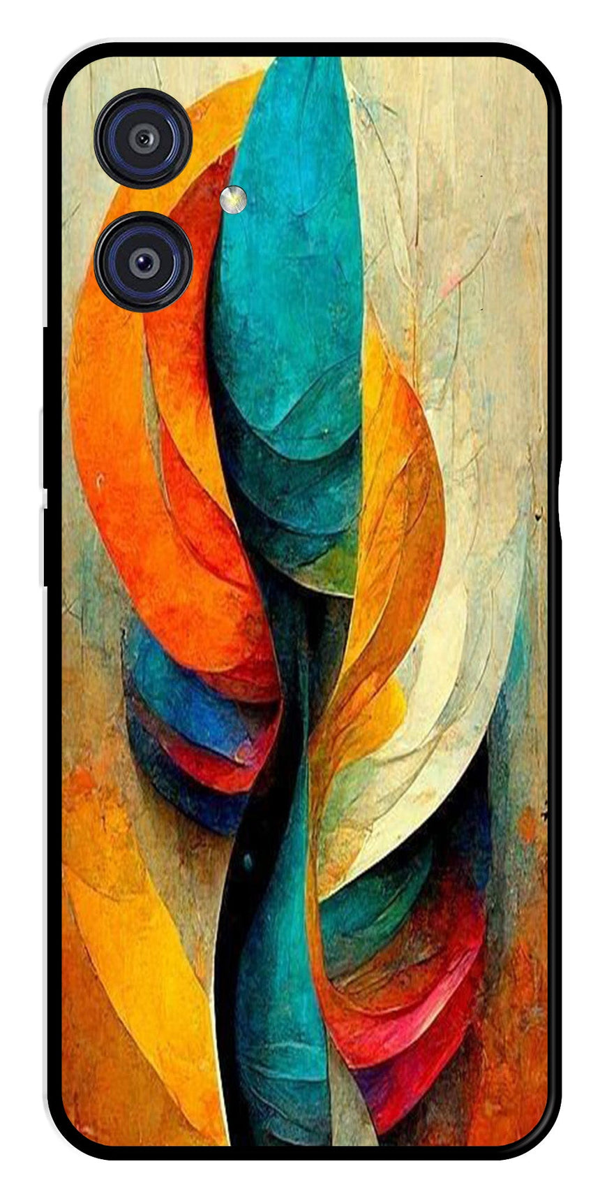 Modern Art Metal Mobile Case for Samsung Galaxy A04E   (Design No -11)