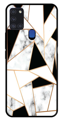 Marble Design2 Metal Mobile Case for Samsung Galaxy A21s