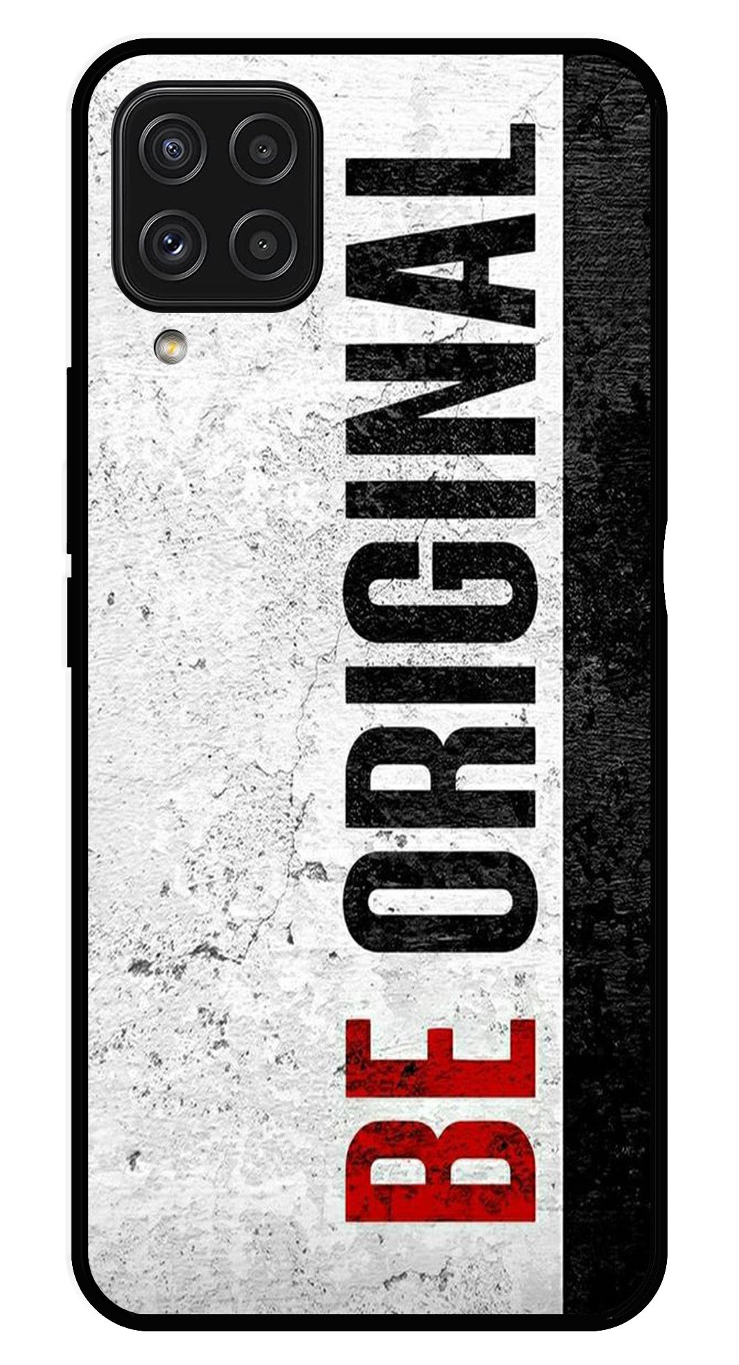 Be Original Metal Mobile Case for Samsung Galaxy A22 4G   (Design No -38)