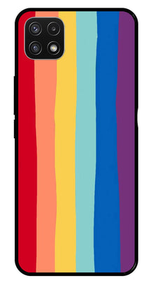 Rainbow MultiColor Metal Mobile Case for Samsung Galaxy A22 5G