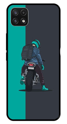 Bike Lover Metal Mobile Case for Samsung Galaxy A22 5G