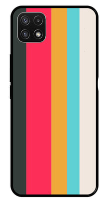 Muted Rainbow Metal Mobile Case for Samsung Galaxy A22 5G