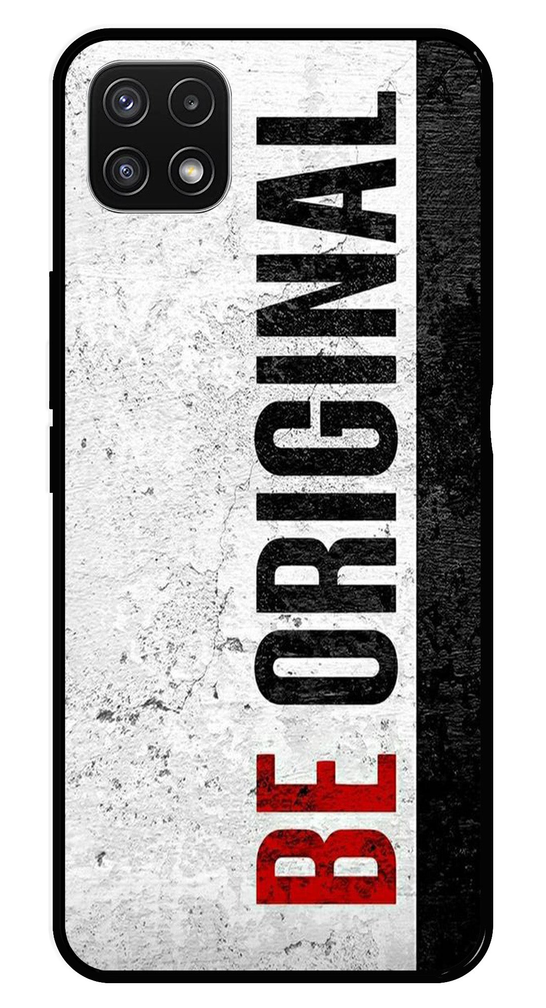 Be Original Metal Mobile Case for Samsung Galaxy A22 5G   (Design No -38)