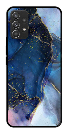 Blue Marble Metal Mobile Case for Samsung Galaxy A52 4G