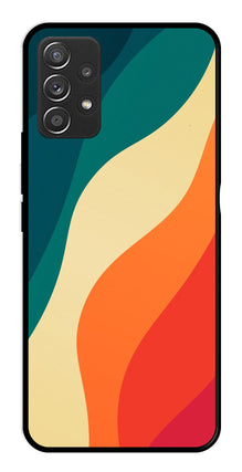 Muted Rainbow Metal Mobile Case for Samsung Galaxy A52 4G