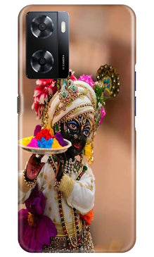 Lord Krishna2 Mobile Back Case for Oppo A57 2022 (Design - 17)
