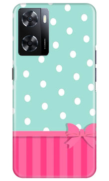 Gift Wrap Mobile Back Case for Oppo A57 2022 (Design - 30)