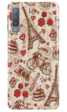 Love Paris Mobile Back Case for Samung Galaxy A70s  (Design - 103)