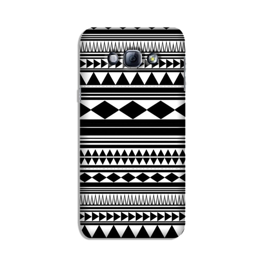 Black white Pattern Case for Galaxy A8 (2015)