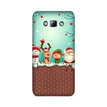 Santa Claus Mobile Back Case for Galaxy A8 (2015)  (Design - 334)