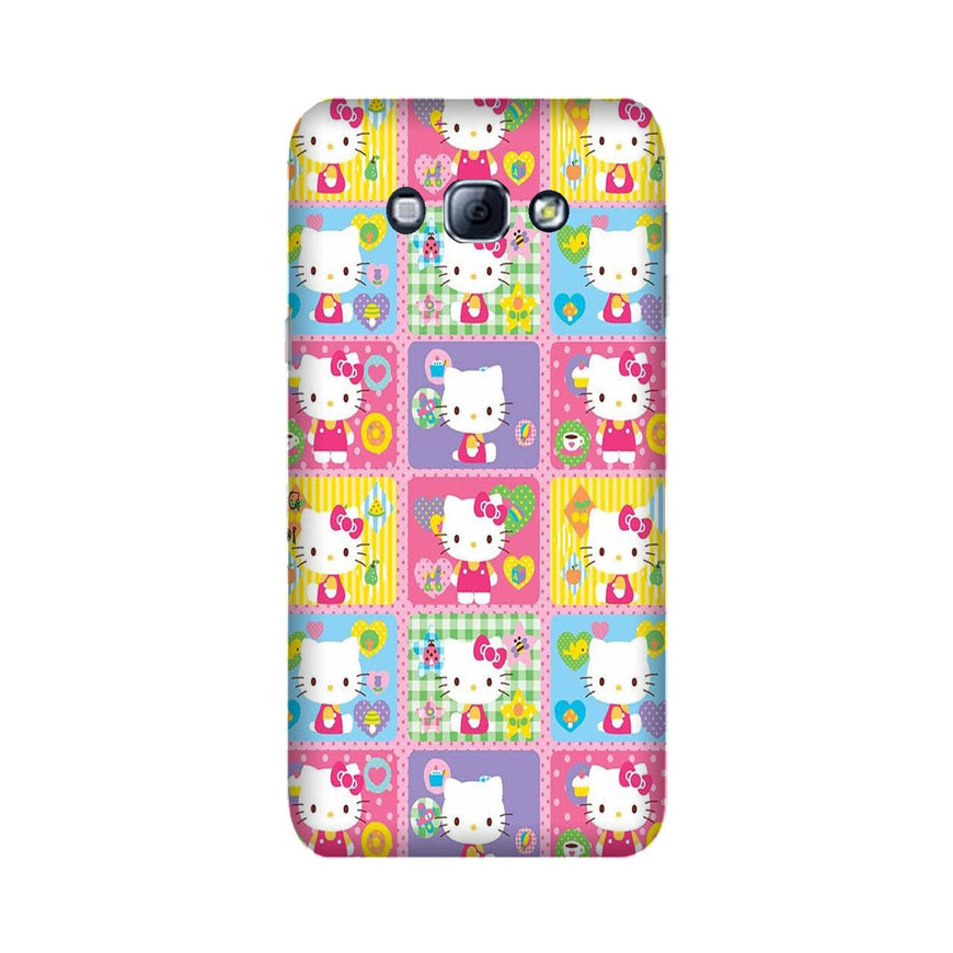 Kitty Mobile Back Case for Galaxy A8 (2015)  (Design - 400)