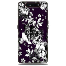 white flowers Case for Samsung Galaxy A80