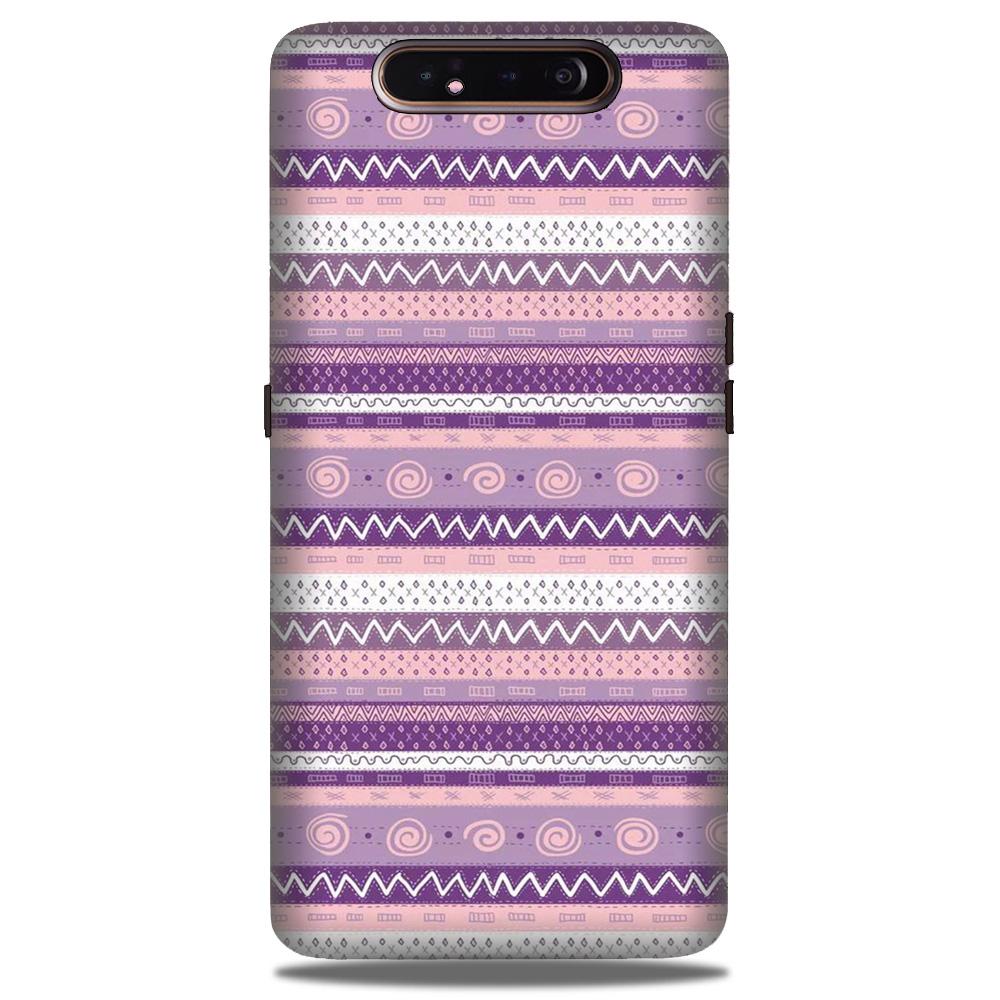 Zigzag line pattern3 Case for Samsung Galaxy A80