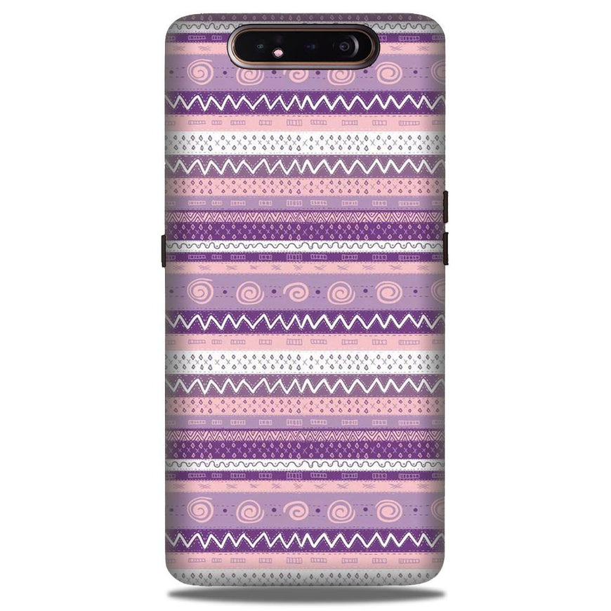 Zigzag line pattern3 Case for Samsung Galaxy A80