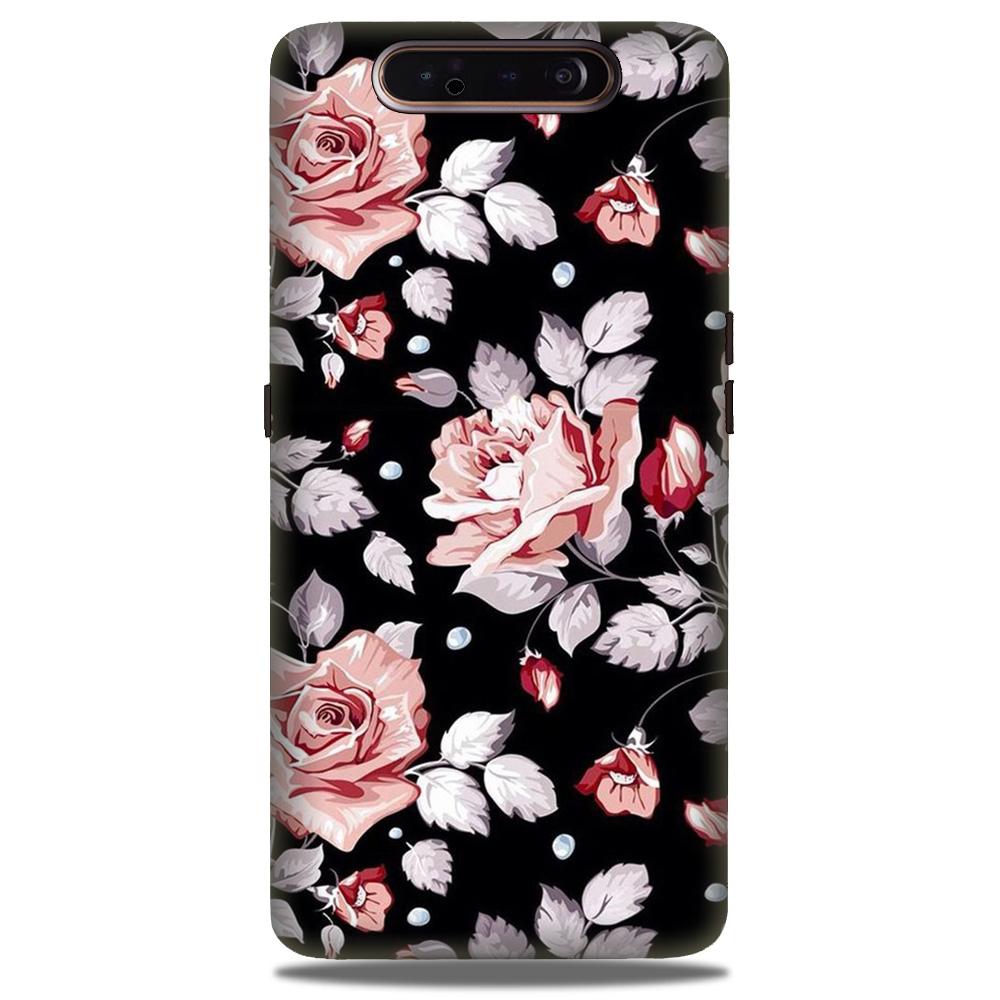 Pink rose Case for Samsung Galaxy A80