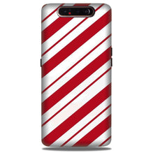 Red White Case for Samsung Galaxy A80