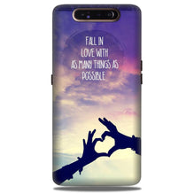 Fall in love Case for Samsung Galaxy A80