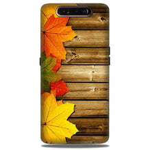 Wooden look3 Case for Samsung Galaxy A80