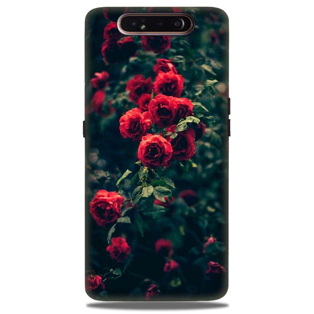 Red Rose Case for Samsung Galaxy A80