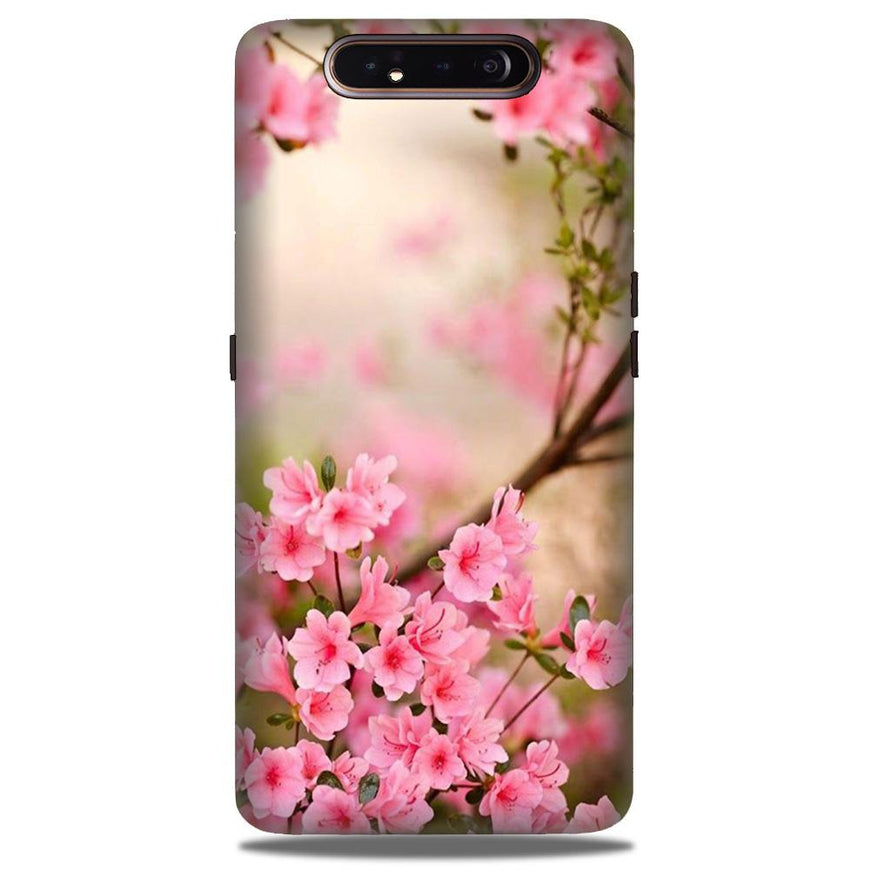 Pink flowers Case for Samsung Galaxy A80