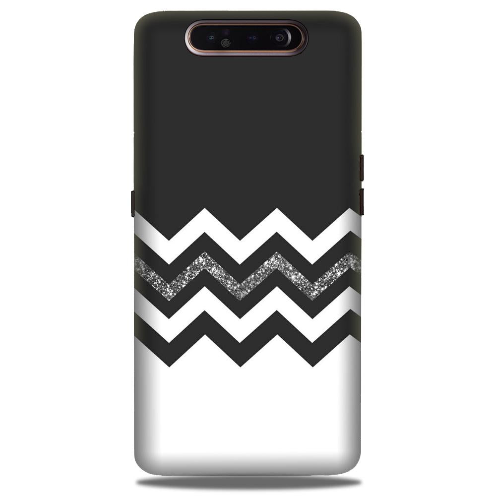 Black white Pattern2Case for Samsung Galaxy A80