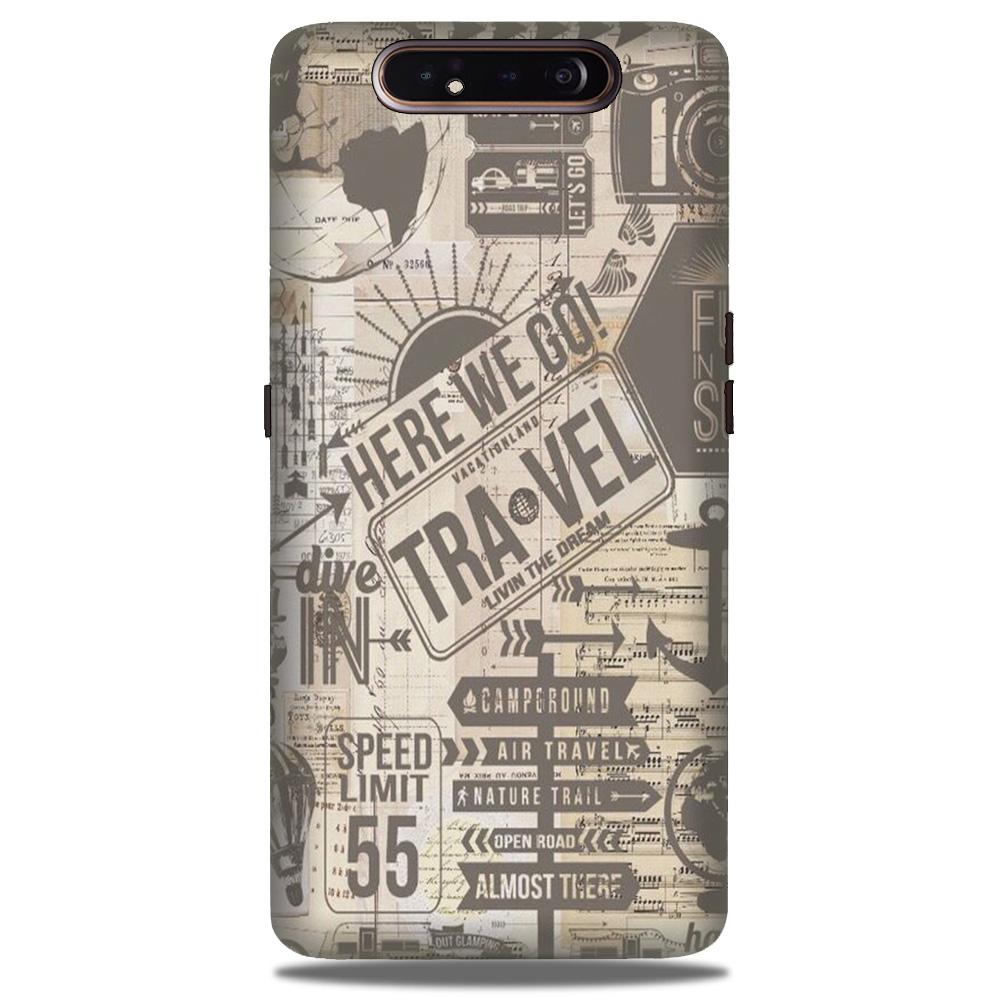 Travel Case for Samsung Galaxy A80  (Design - 104)