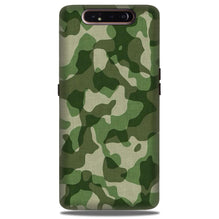 Army Camouflage Case for Samsung Galaxy A80  (Design - 106)