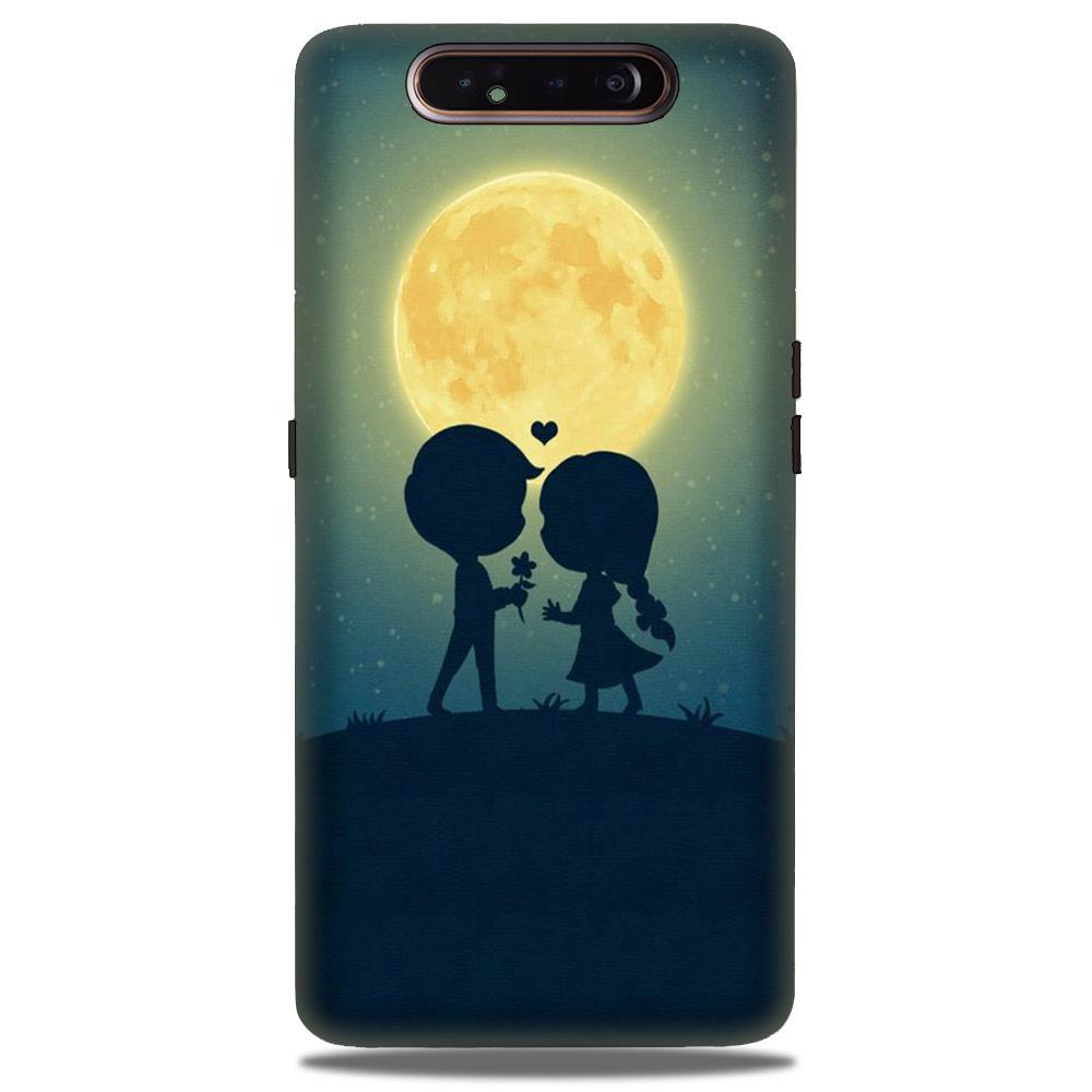 Love Couple Case for Samsung Galaxy A80  (Design - 109)