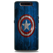 Captain America Superhero Case for Samsung Galaxy A80  (Design - 118)