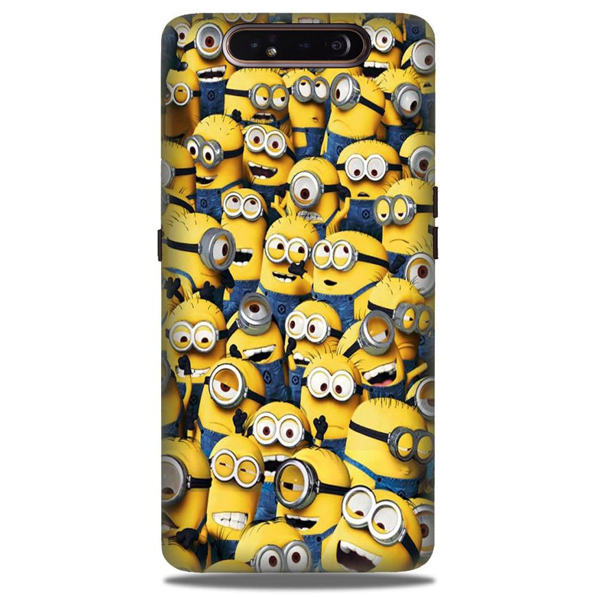 Minions Case for Samsung Galaxy A80  (Design - 126)