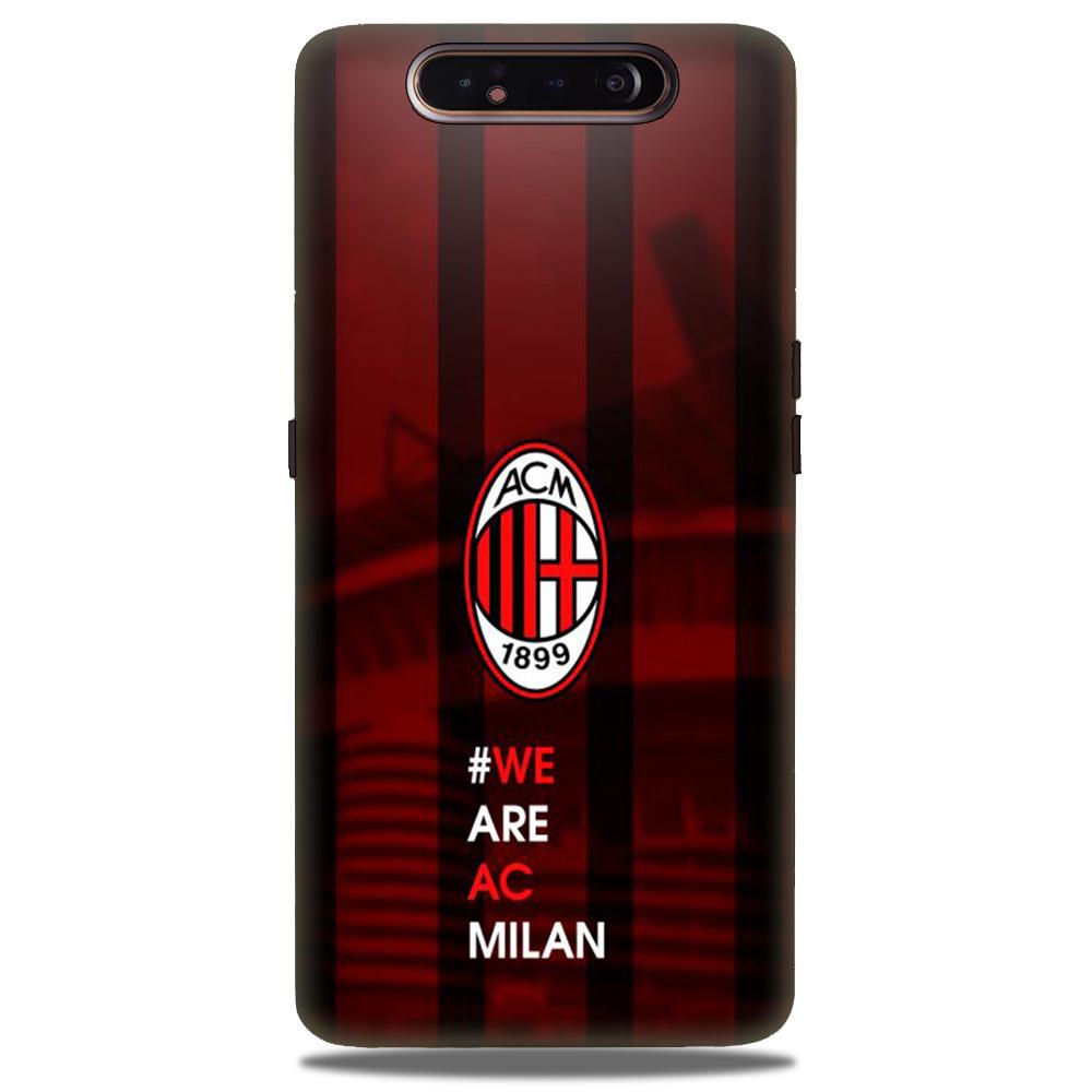 AC Milan Case for Samsung Galaxy A80  (Design - 155)