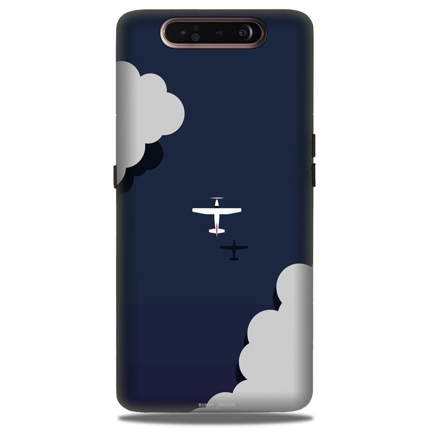 Clouds Plane Case for Samsung Galaxy A80 (Design - 196)