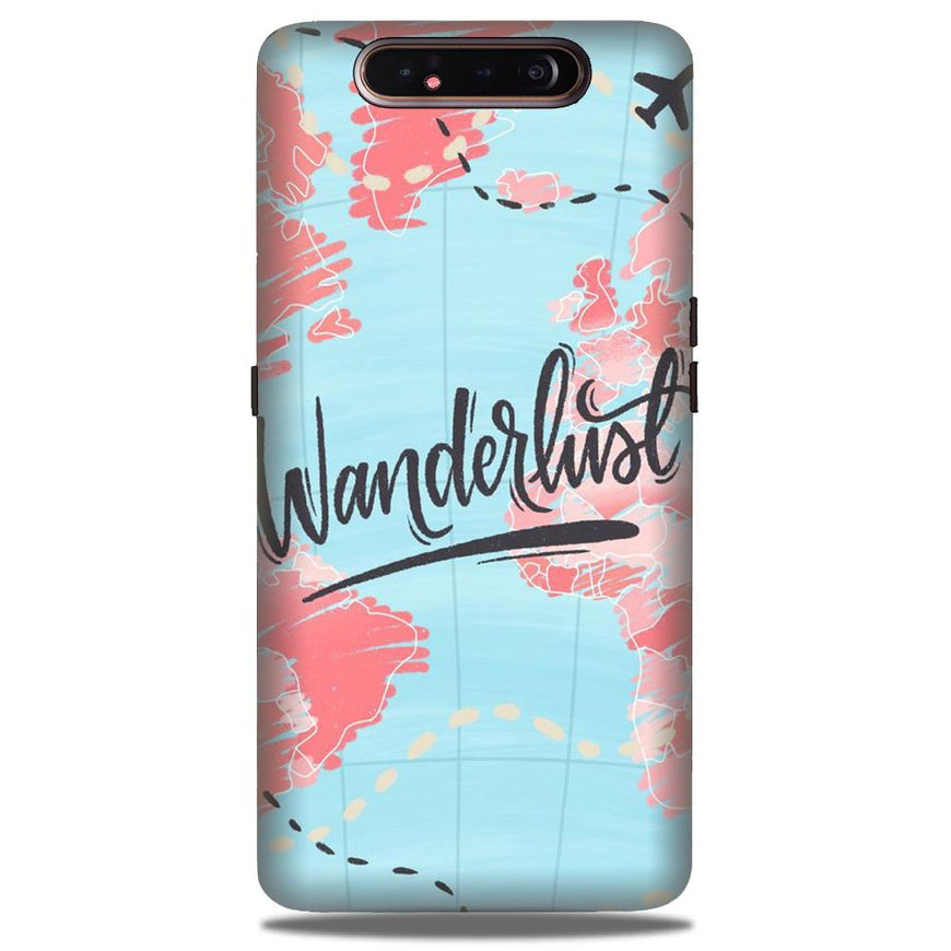 Wonderlust Travel Case for Samsung Galaxy A80 (Design No. 223)