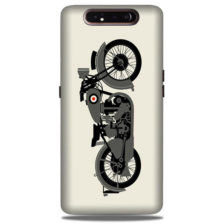 MotorCycle Case for Samsung Galaxy A80 (Design No. 259)