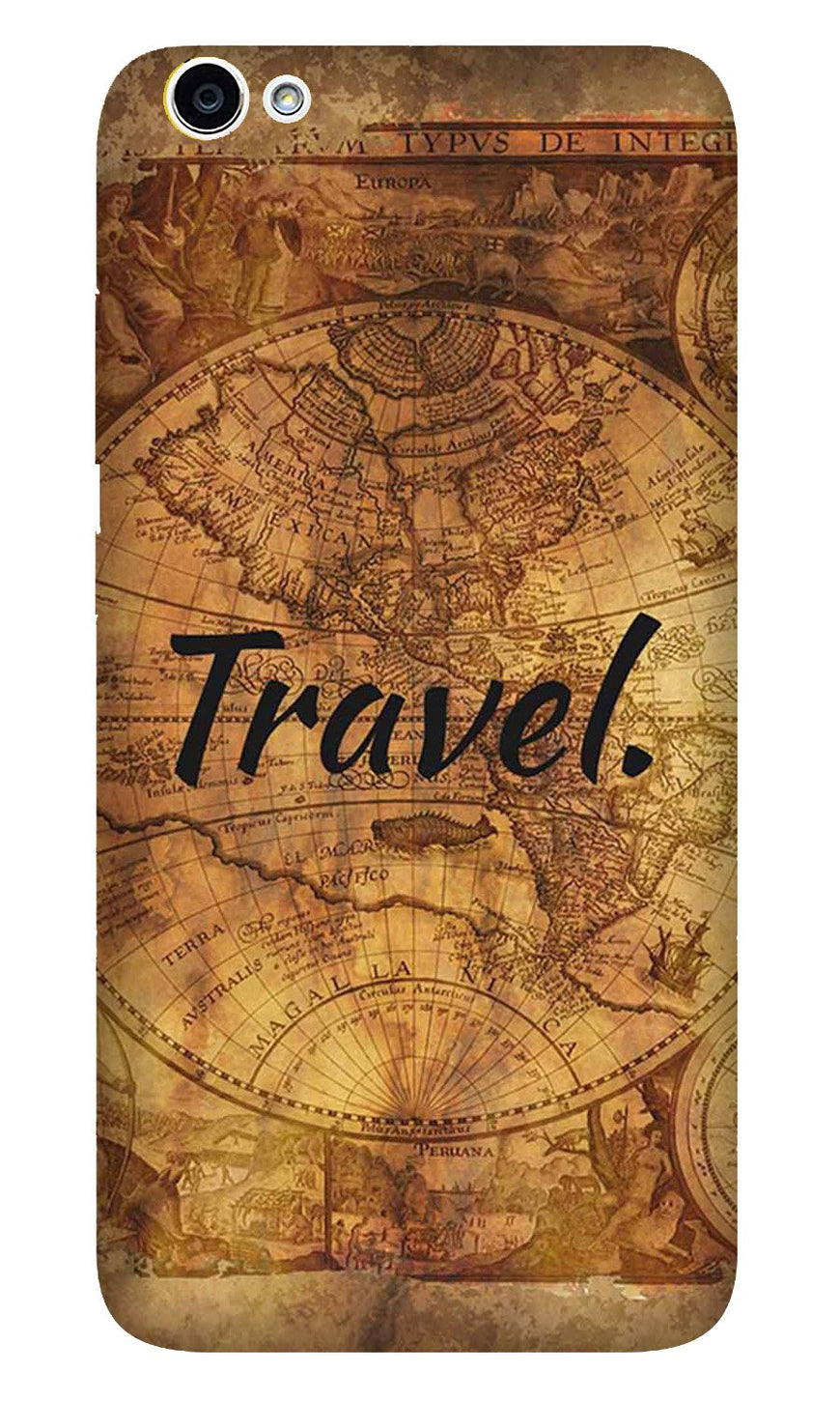 Travel Mobile Back Case for Oppo A83  (Design - 375)