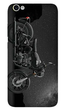 Royal Enfield Mobile Back Case for Oppo A83  (Design - 381)