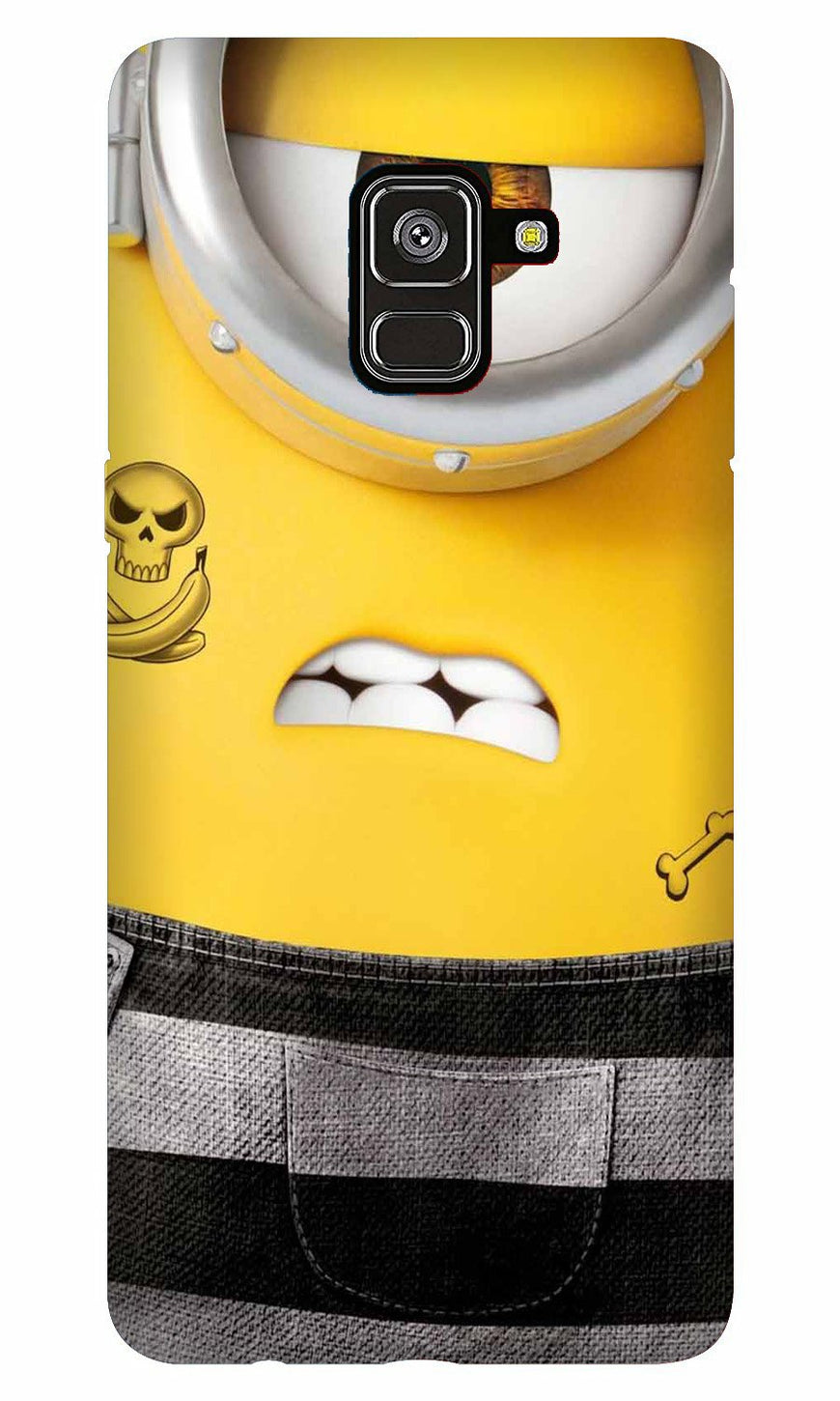 Minion Mobile Back Case for Galaxy A5 (2018) (Design - 324)