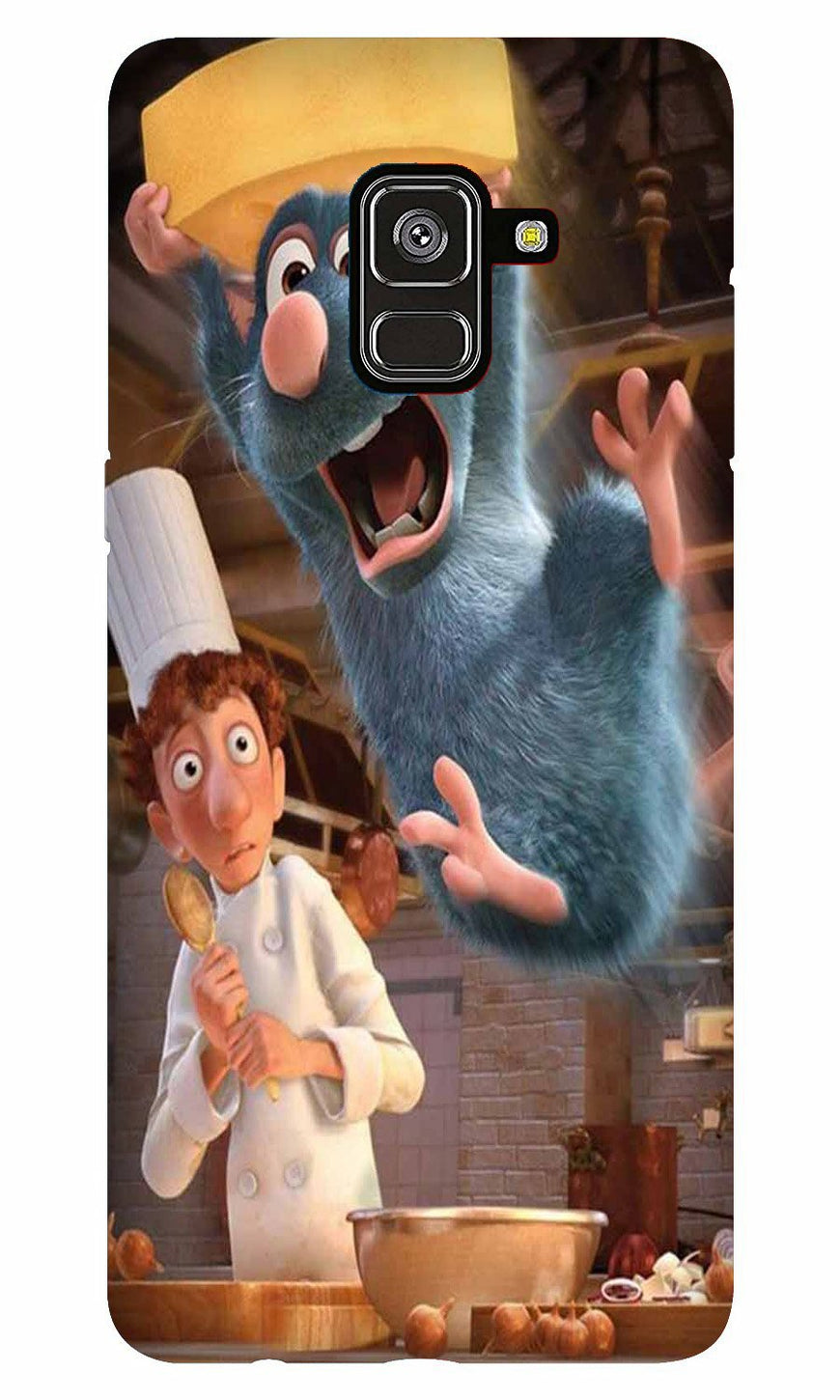 Ratatouille Mobile Back Case for Galaxy A5 (2018) (Design - 347)