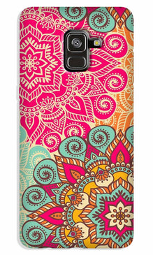 Rangoli art Case for Galaxy A8 Plus