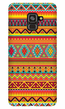 Zigzag line pattern Case for Galaxy A5 (2018)