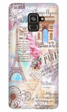 Paris Eiftel Tower Case for Galaxy A8 Plus