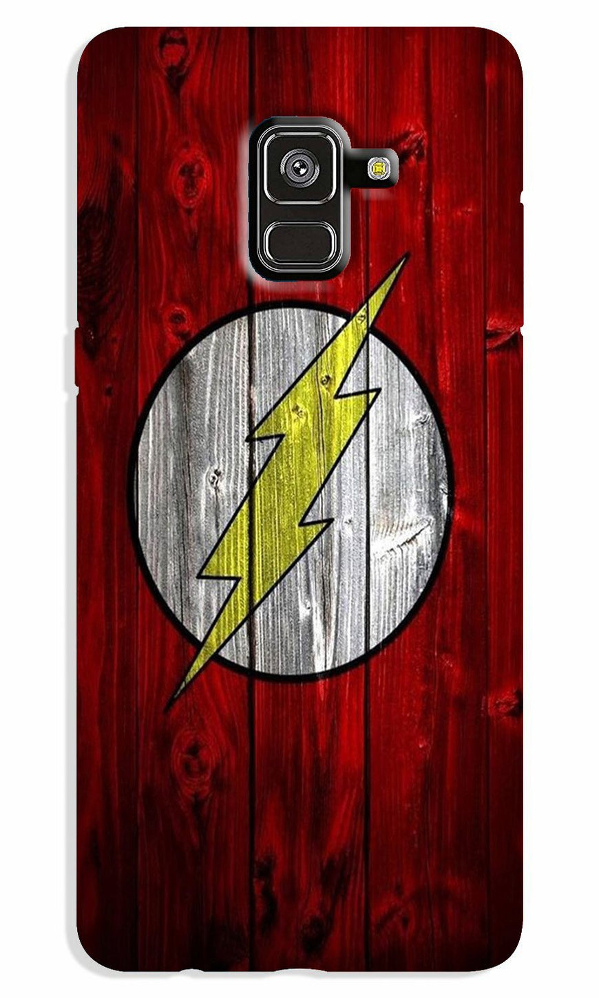 Flash Superhero Case for Galaxy A5 (2018)  (Design - 116)