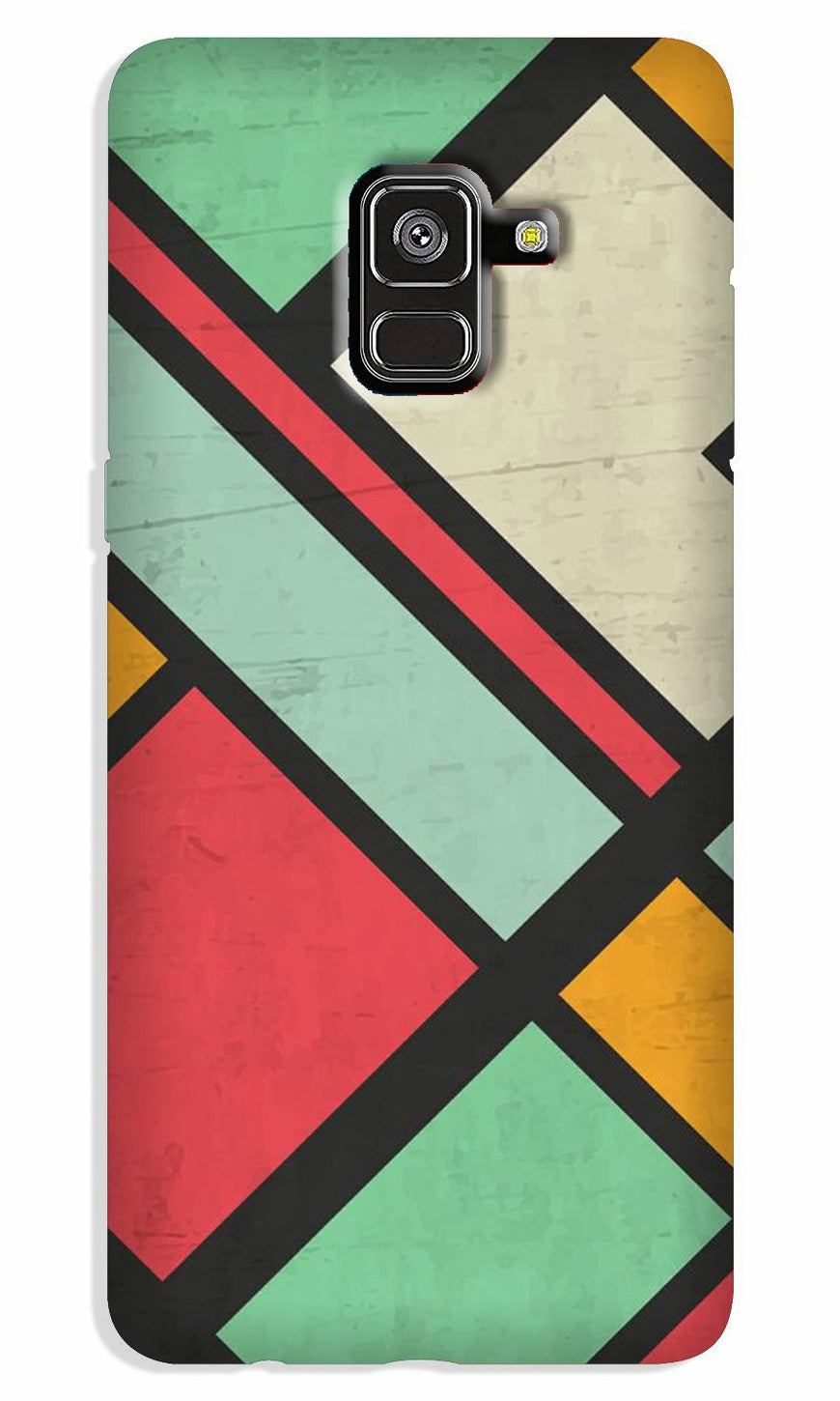 Boxes Case for Galaxy A5 (2018) (Design - 187)