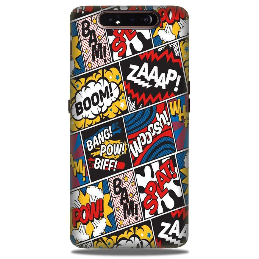 Boom Mobile Back Case for Samsung Galaxy A80  (Design - 302)