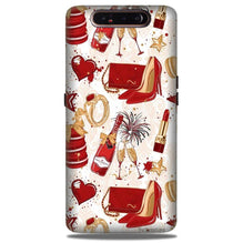 Girlish Mobile Back Case for Samsung Galaxy A90  (Design - 312)